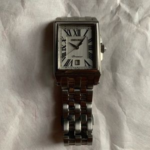 Seiko Premier Mens tank style watch